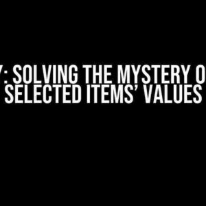 JS Array: Solving the Mystery of Adding Selected Items’ Values